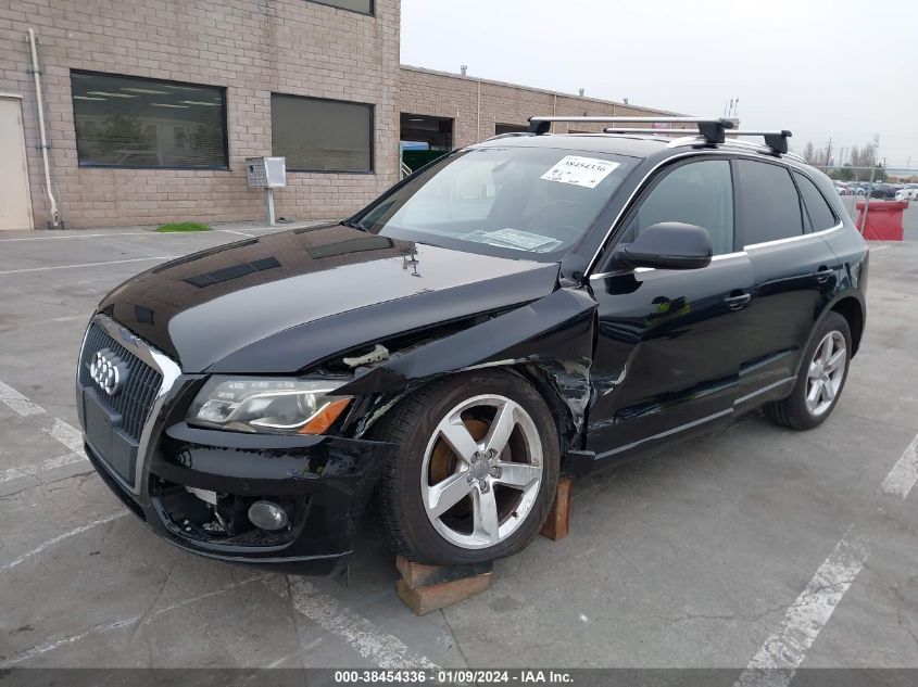 2012 Audi Q5 2.0T Premium VIN: WA1LFAFP9CA096810 Lot: 38454336