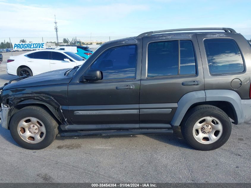 1J4GK48K15W648354 2005 Jeep Liberty Sport