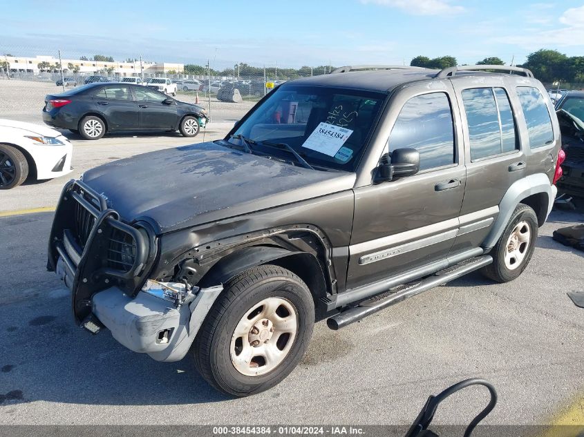 1J4GK48K15W648354 2005 Jeep Liberty Sport