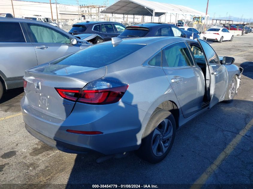 19XZE4F10KE015172 2019 Honda Insight Lx