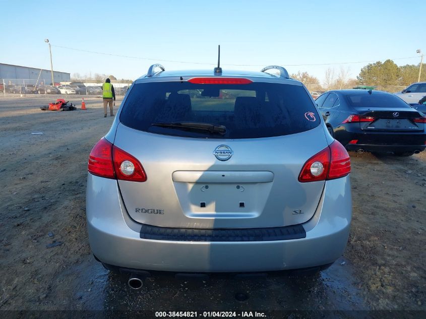 2009 Nissan Rogue Sl VIN: JN8AS58T39W058547 Lot: 38454821