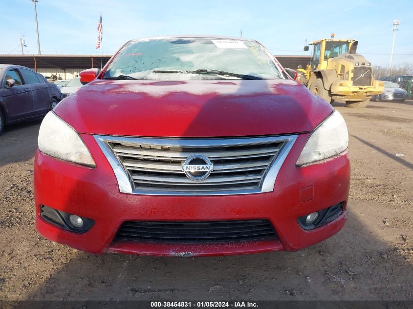 2013 Nissan Sentra Sl VIN: 3N1AB7AP7DL606460 Lot: 38454831