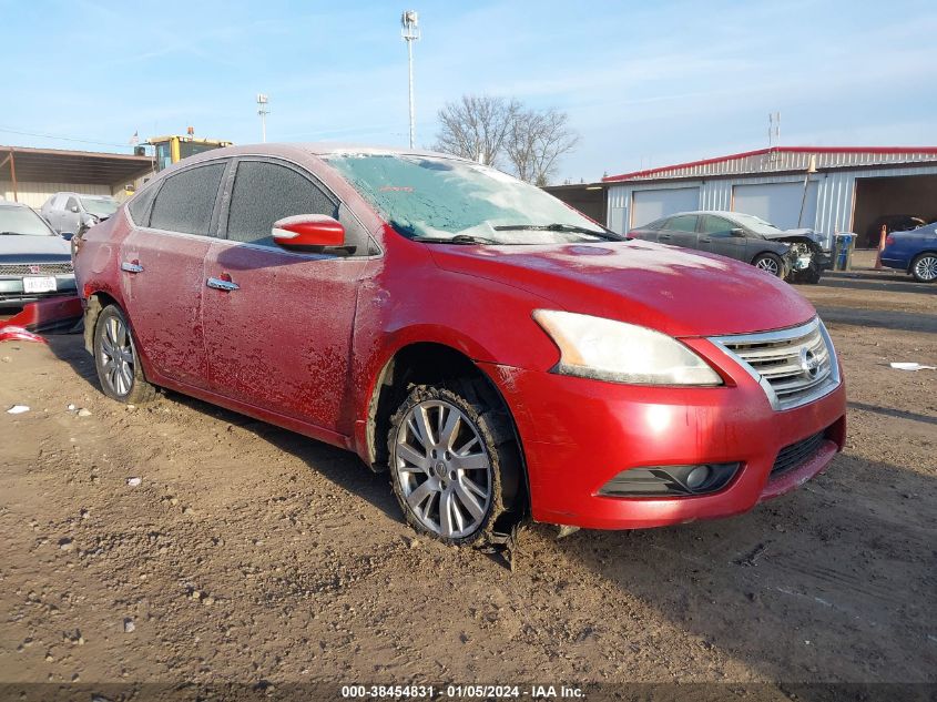 2013 Nissan Sentra Sl VIN: 3N1AB7AP7DL606460 Lot: 38454831