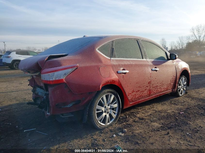 2013 Nissan Sentra Sl VIN: 3N1AB7AP7DL606460 Lot: 38454831