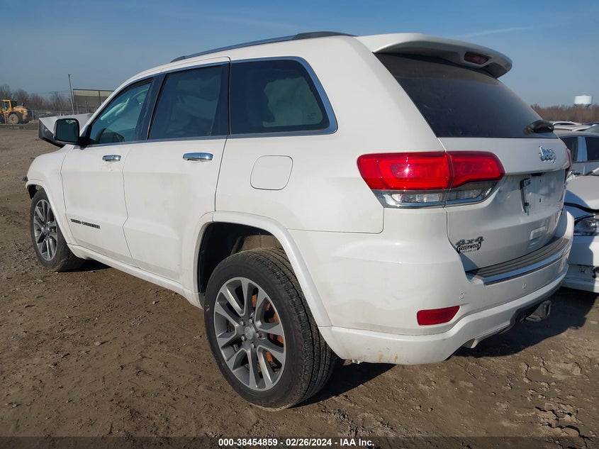 VIN 1C4RJFCG8JC436918 2018 JEEP GRAND CHEROKEE OVERLAND 4X4