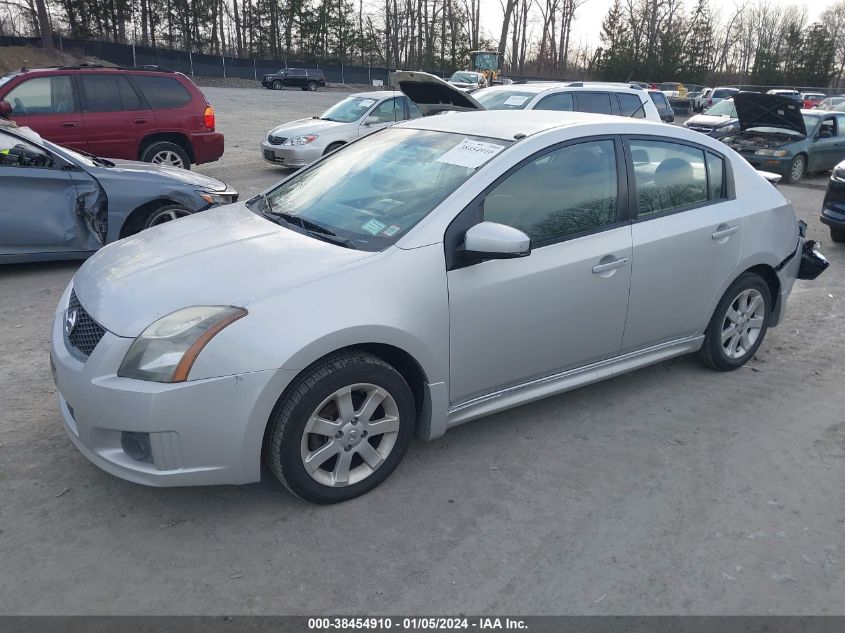 2010 Nissan Sentra 2.0Sr VIN: 3N1AB6AP2AL688782 Lot: 38454910