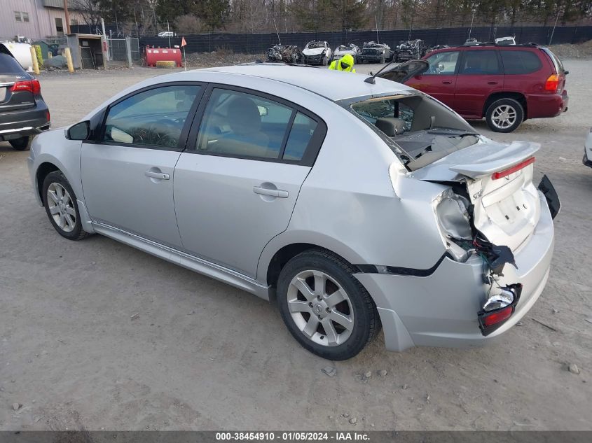 2010 Nissan Sentra 2.0Sr VIN: 3N1AB6AP2AL688782 Lot: 38454910