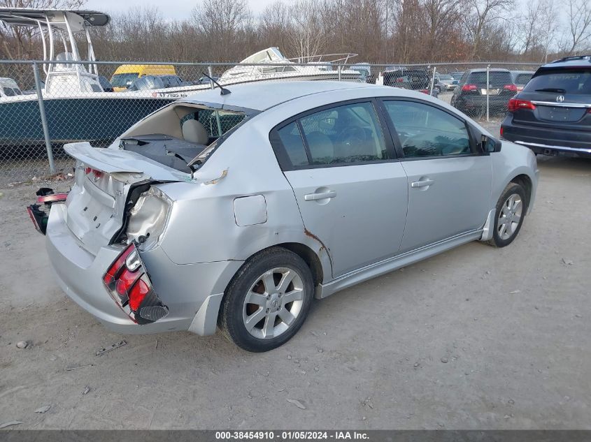 2010 Nissan Sentra 2.0Sr VIN: 3N1AB6AP2AL688782 Lot: 38454910