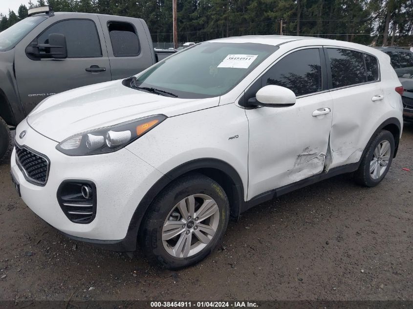 2018 Kia Sportage Lx VIN: KNDPMCAC7J7434857 Lot: 38454911