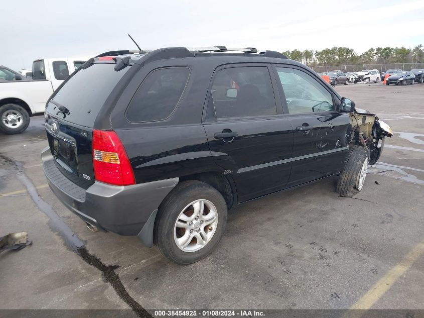 2008 Kia Sportage Lx V6 VIN: KNDJF723587474791 Lot: 38454925