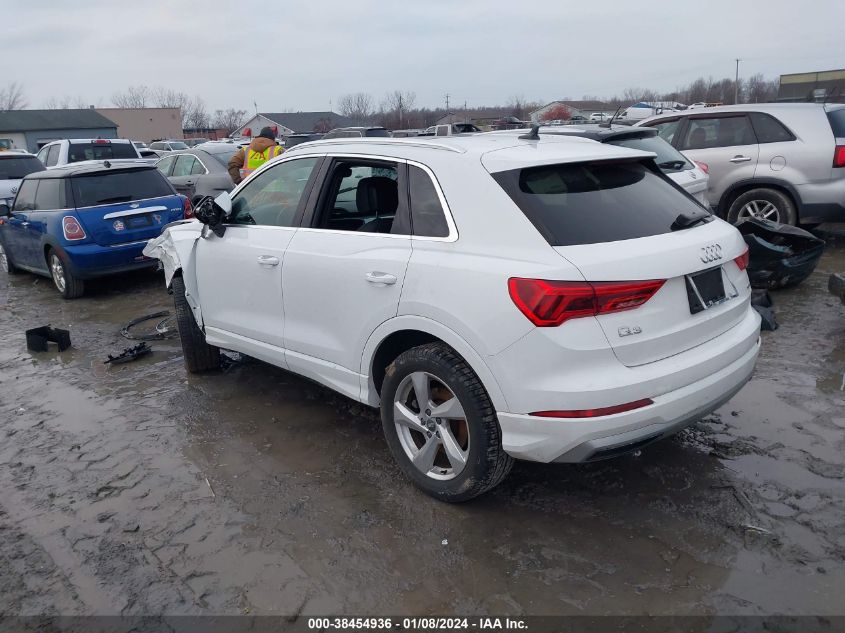 WA1AECF33L1028733 2020 Audi Q3 Premium 45 Tfsi Quattro Tiptronic