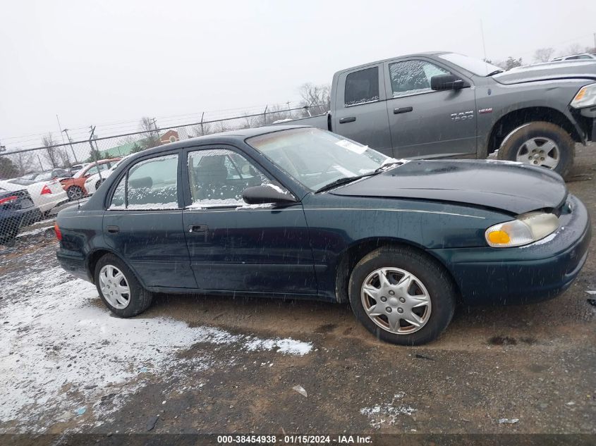 1999 Chevrolet Prizm VIN: 1Y1SK528XXZ444006 Lot: 38454938