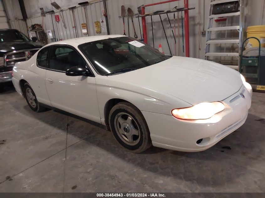 2005 Chevrolet Monte Carlo Ls VIN: 2G1WW12E059278569 Lot: 38454943