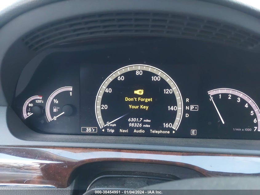 2013 MERCEDES-BENZ S 550 4MATIC WDDNG9EB0DA513044