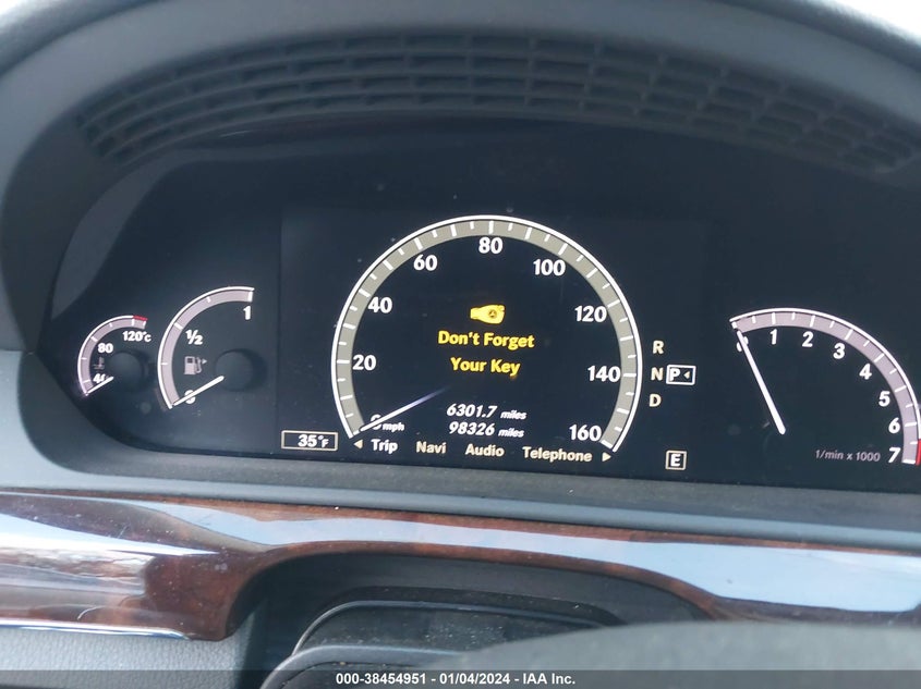 2013 MERCEDES-BENZ S 550 4MATIC WDDNG9EB0DA513044