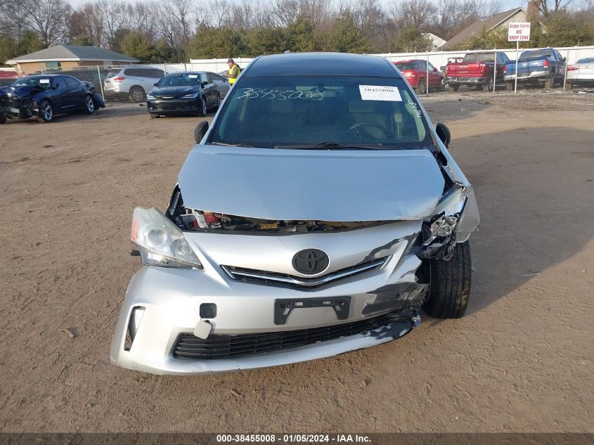 JTDZN3EU8E3310036 2014 Toyota Prius V Three