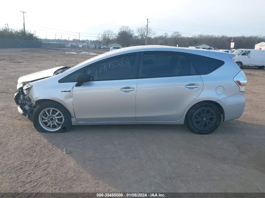 JTDZN3EU8E3310036 2014 Toyota Prius V Three