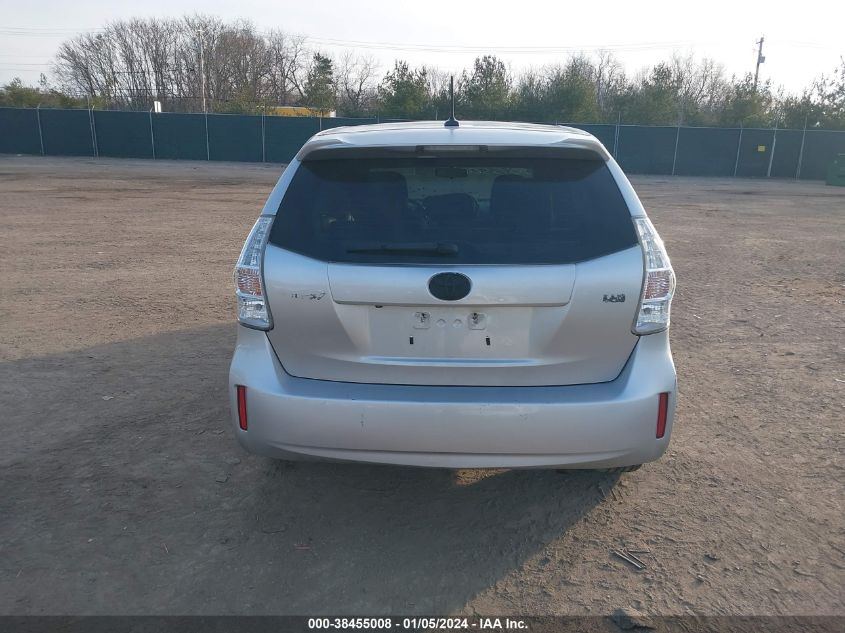 JTDZN3EU8E3310036 2014 Toyota Prius V Three