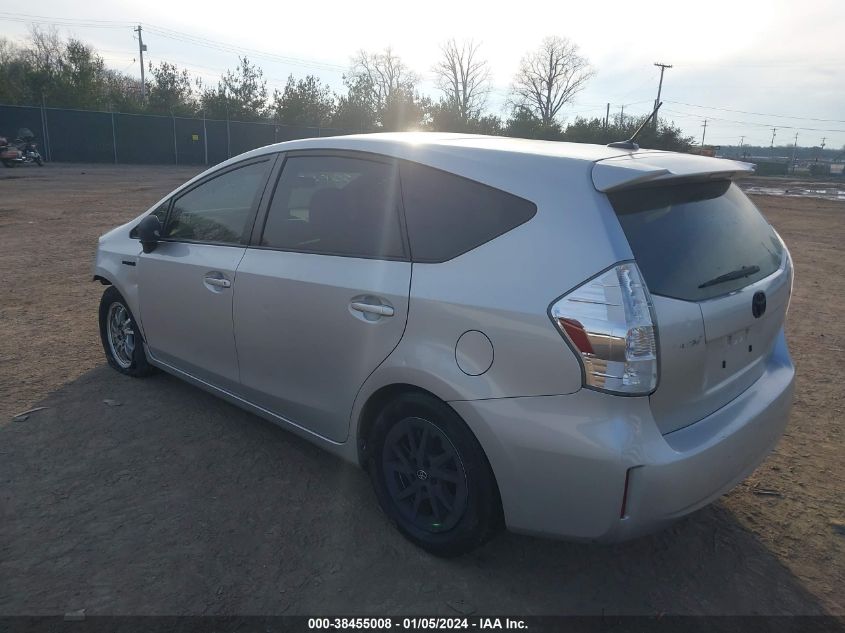 JTDZN3EU8E3310036 2014 Toyota Prius V Three