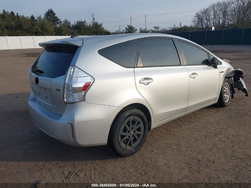 JTDZN3EU8E3310036 2014 Toyota Prius V Three