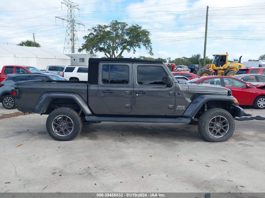 2020 Jeep Gladiator Overland 4X4 VIN: 1C6HJTFG3LL172832 Lot: 38455032