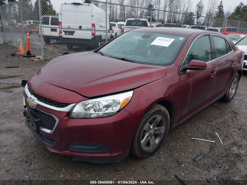 2016 Chevrolet Malibu Limited Lt VIN: 1G11C5SA2GF151386 Lot: 38455061