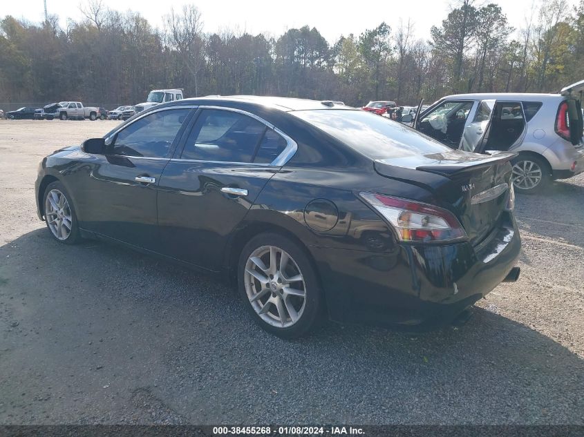 2011 Nissan Maxima 3.5 Sv VIN: 1N4AA5AP9BC866524 Lot: 38455268