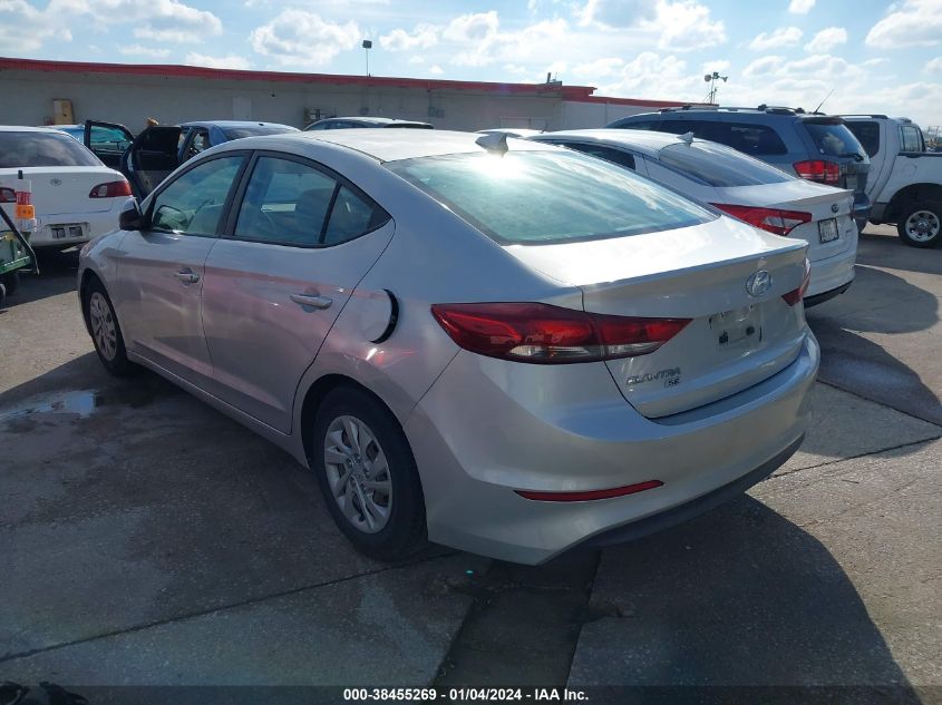 5NPD74LF0HH148801 2017 Hyundai Elantra Se