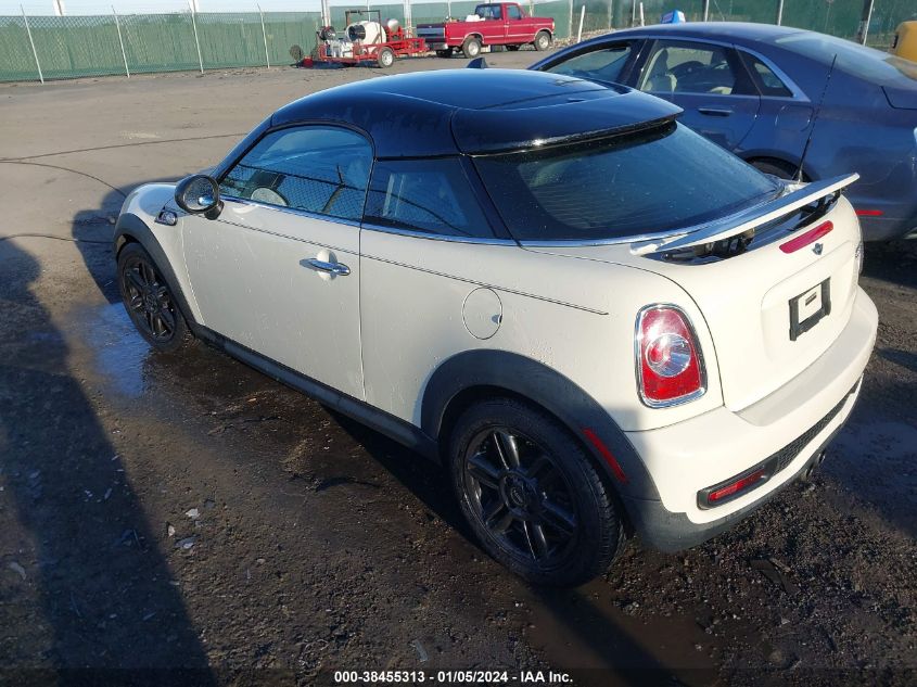 2015 Mini Coupe Cooper S VIN: WMWSX3C5XFT773172 Lot: 38455313