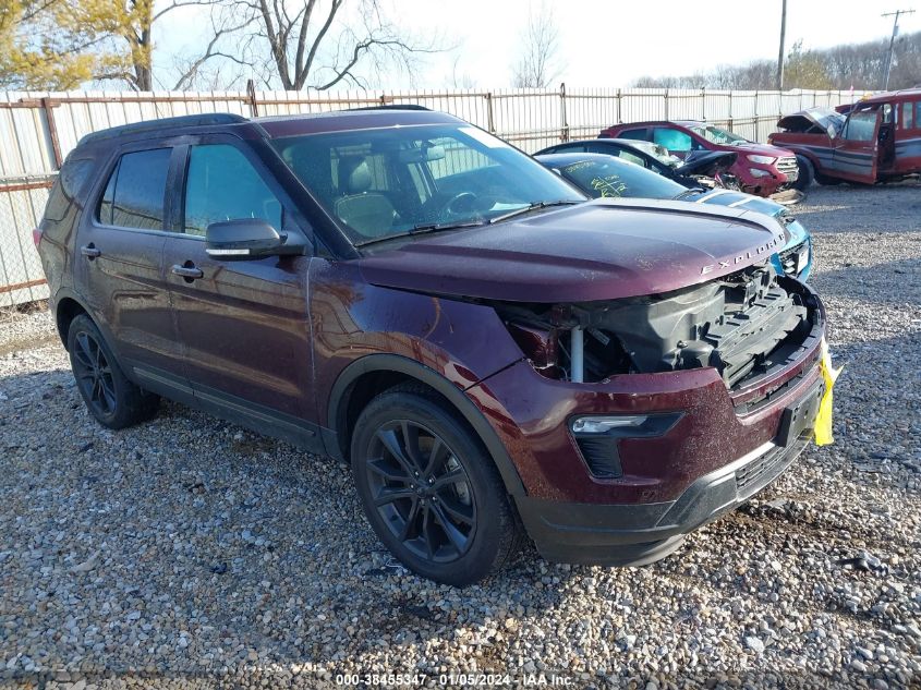 1FM5K8D88KGA59057 2019 Ford Explorer Xlt