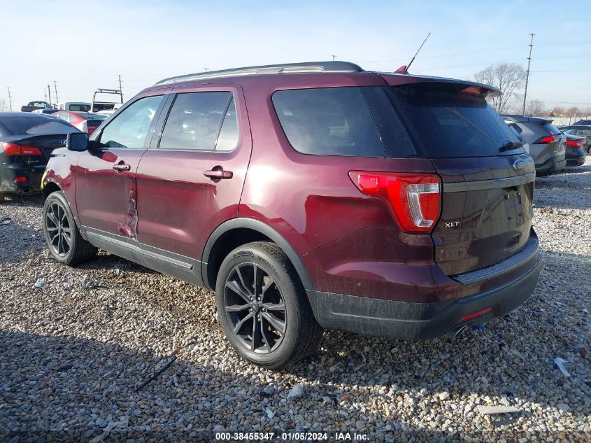 1FM5K8D88KGA59057 2019 Ford Explorer Xlt