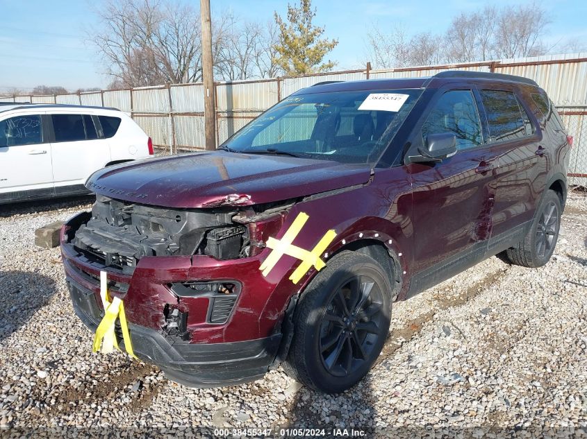 2019 Ford Explorer Xlt VIN: 1FM5K8D88KGA59057 Lot: 38455347