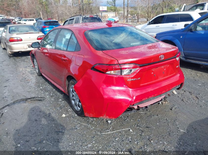 2021 Toyota Corolla Le VIN: 5YFEPMAE7MP211954 Lot: 38455524