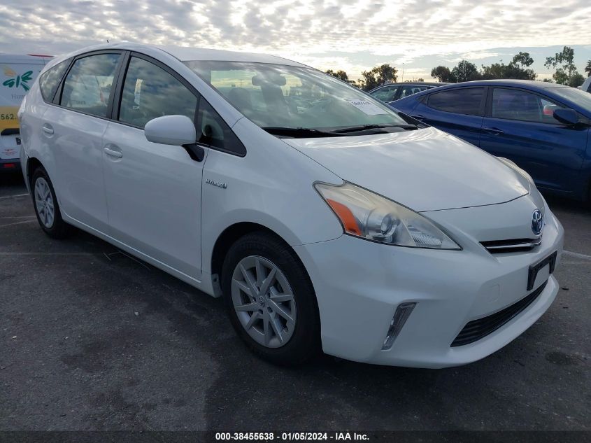 JTDZN3EU5D3200091 2013 Toyota Prius V Two