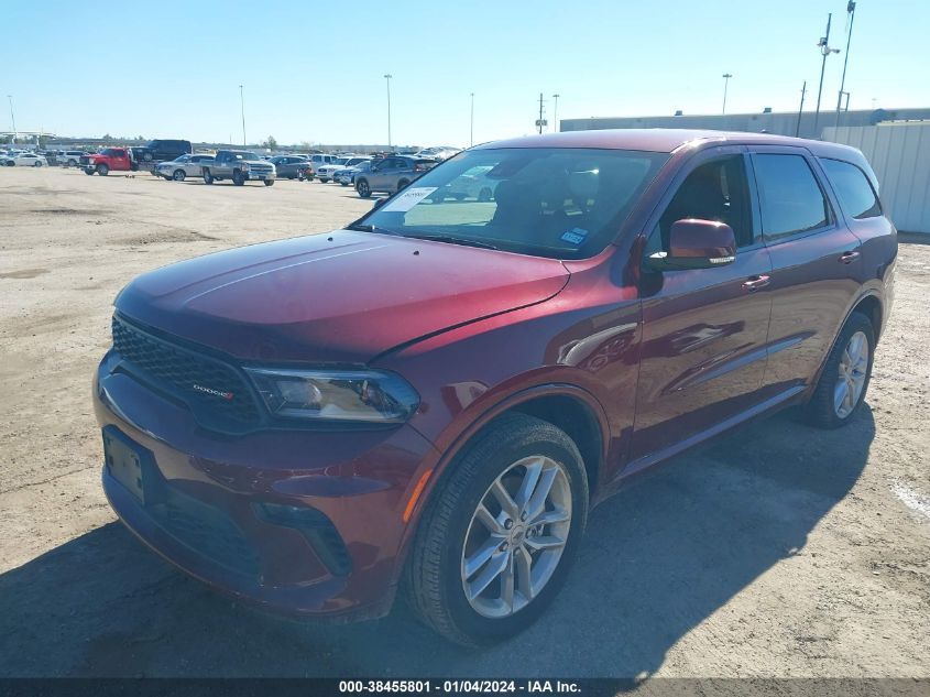 1C4RDJDG0NC228045 2022 Dodge Durango Gt Plus Awd