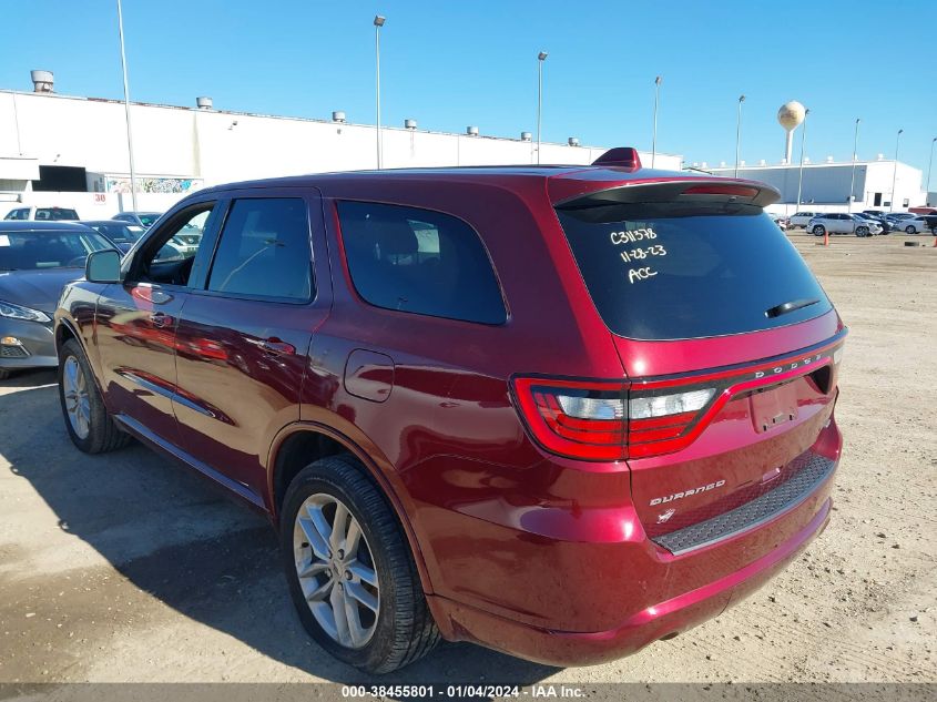 1C4RDJDG0NC228045 2022 Dodge Durango Gt Plus Awd