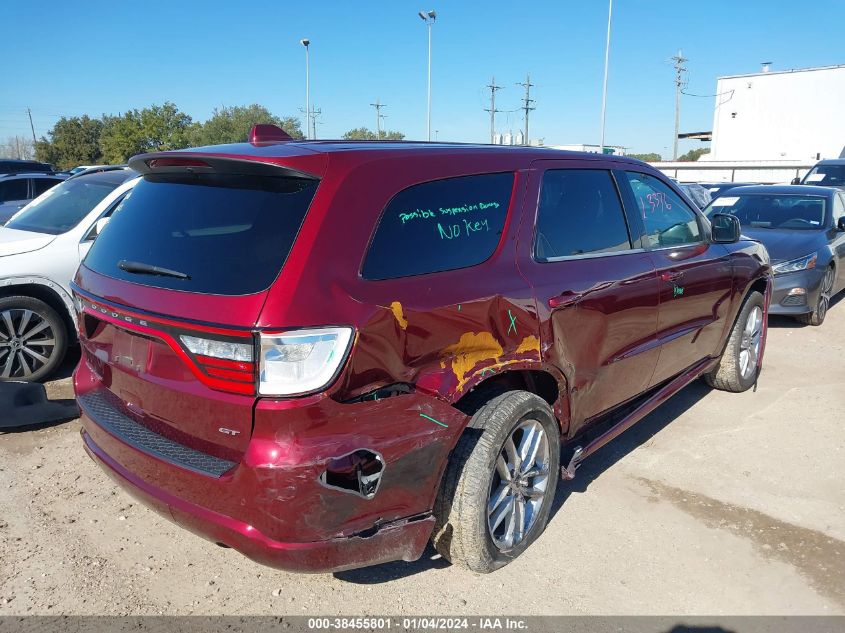 1C4RDJDG0NC228045 2022 Dodge Durango Gt Plus Awd