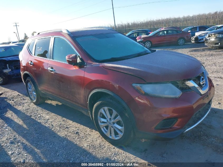 2015 Nissan Rogue Sv VIN: 5N1AT2MV9FC823199 Lot: 38455992