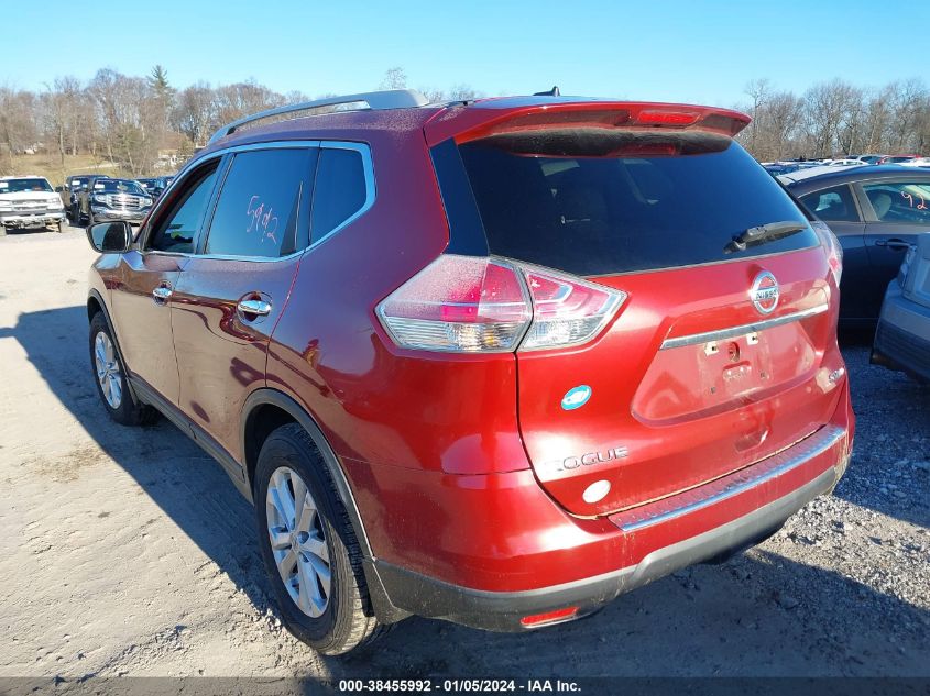 2015 Nissan Rogue Sv VIN: 5N1AT2MV9FC823199 Lot: 38455992