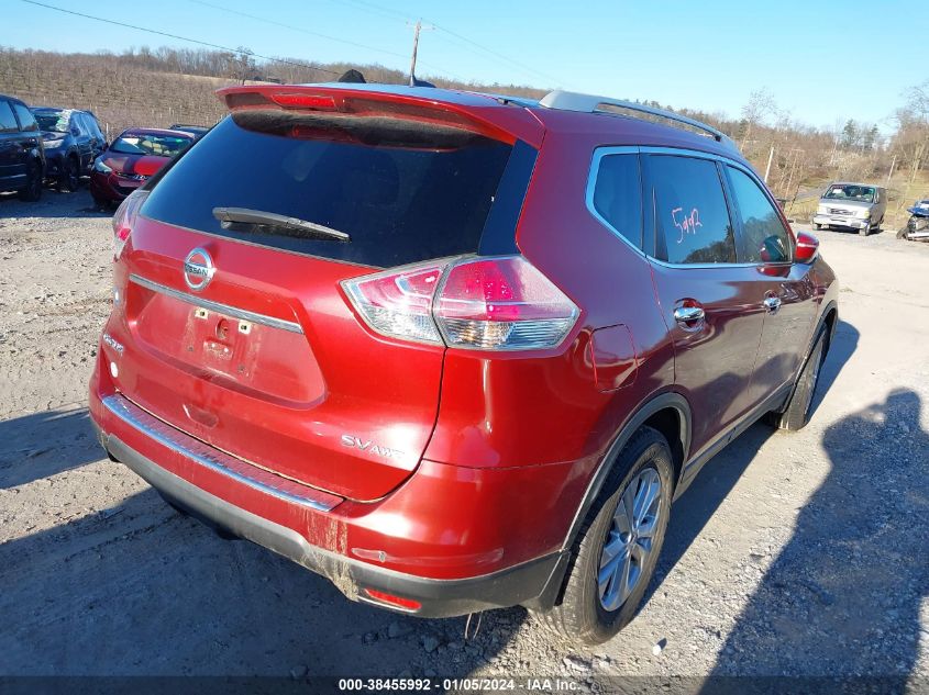 2015 Nissan Rogue Sv VIN: 5N1AT2MV9FC823199 Lot: 38455992