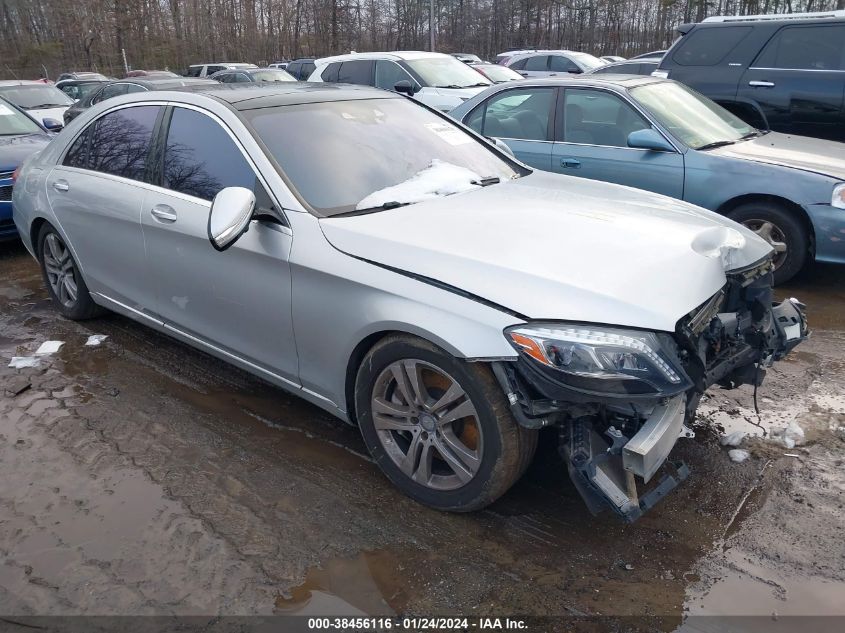 2017 Mercedes-Benz S 550 4Matic VIN: WDDUG8FBXHA318031 Lot: 38456116