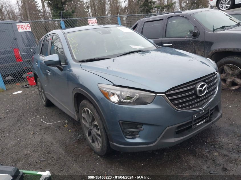 2016 Mazda Cx-5 Grand Touring VIN: JM3KE4DY3G0709623 Lot: 38456220