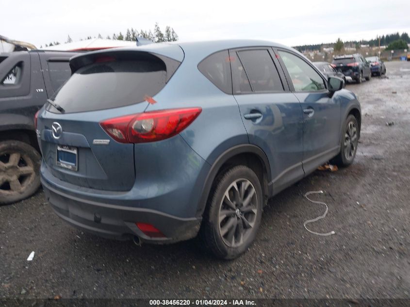 2016 Mazda Cx-5 Grand Touring VIN: JM3KE4DY3G0709623 Lot: 38456220