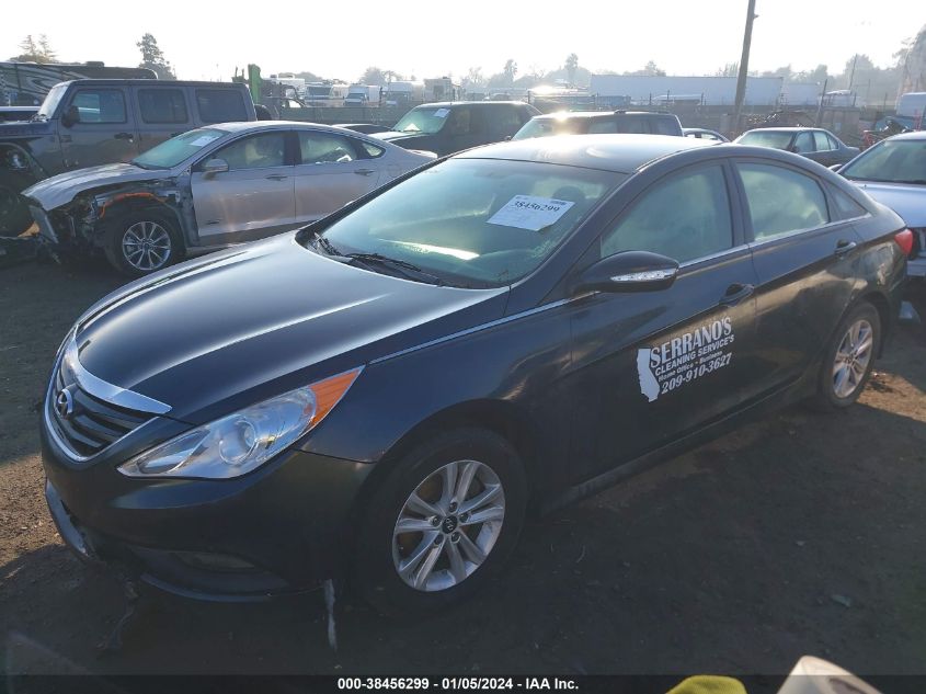 2014 Hyundai Sonata Gls VIN: 5NPEB4AC9EH867780 Lot: 38456299