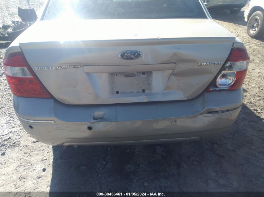 1FAHP25166G112934 2006 Ford Five Hundred Limited