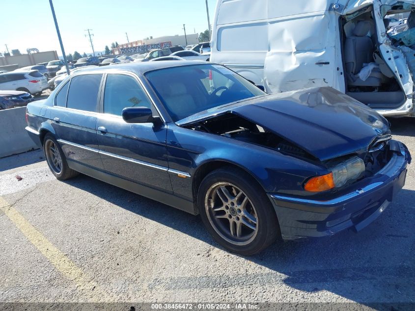 WBAGH8346YDP07660 2000 BMW 740Il