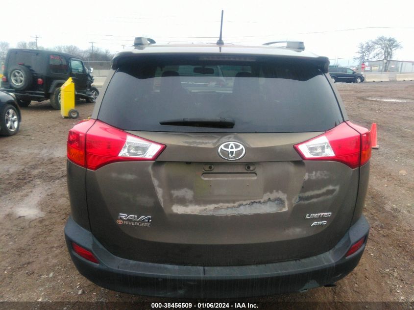 2T3DFREV7DW034205 2013 Toyota Rav4 Limited