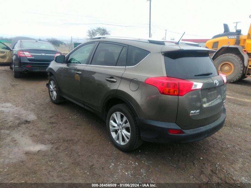 2T3DFREV7DW034205 2013 Toyota Rav4 Limited