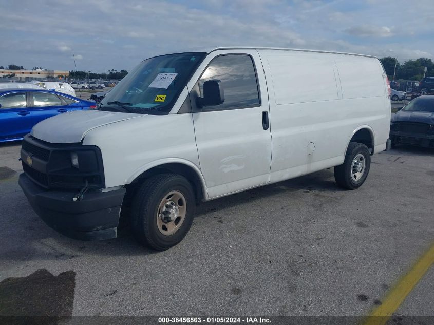 2017 Chevrolet Express 2500 Work Van VIN: 1GCWGAFF4H1346405 Lot: 38456563