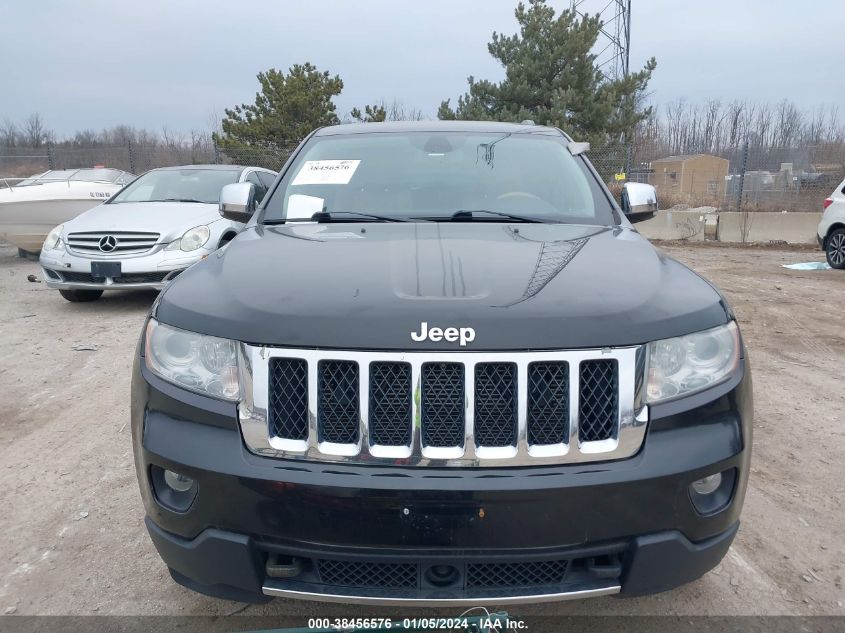 2011 Jeep Grand Cherokee Overland VIN: 1J4RR6GT6BC628835 Lot: 38456576